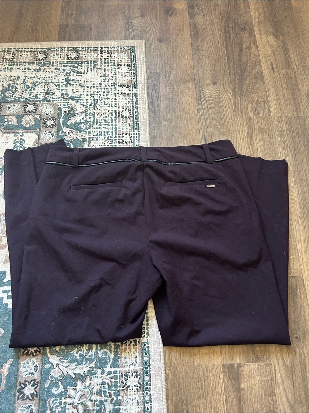 Calvin Klein Brown Straight Leg Slacks - Picture 4 of 4